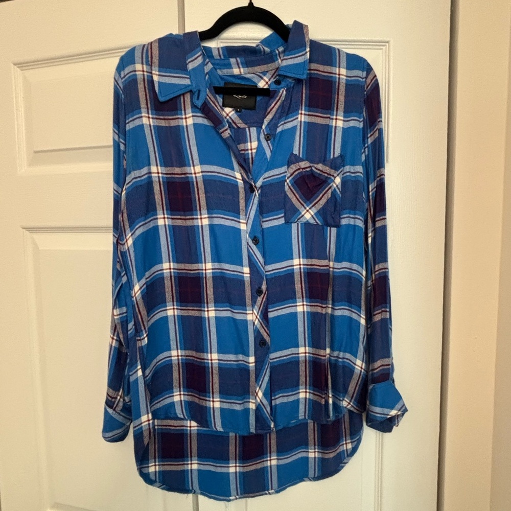 Rails Flannel Button-Down Shirt S